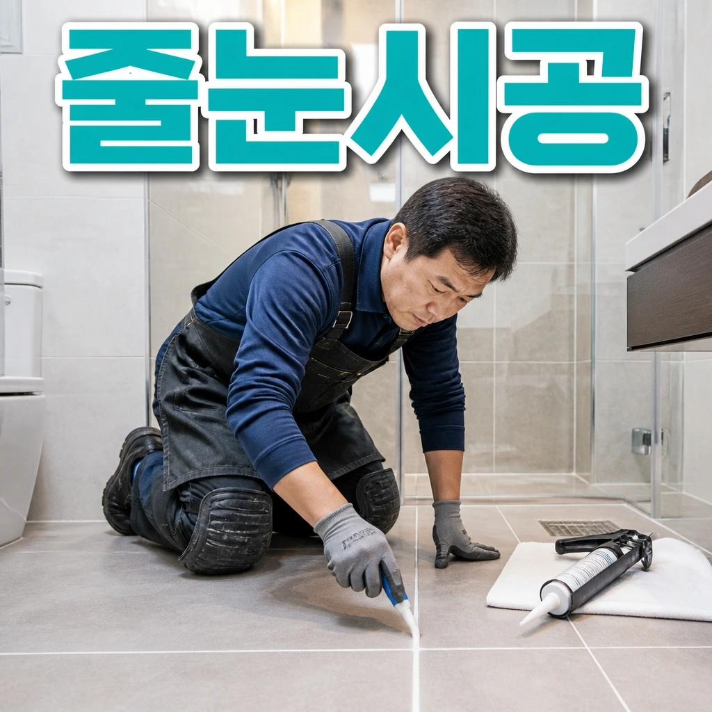 경기도 청소업체추천 - 줄눈시공 관련 상담 안내 이미지