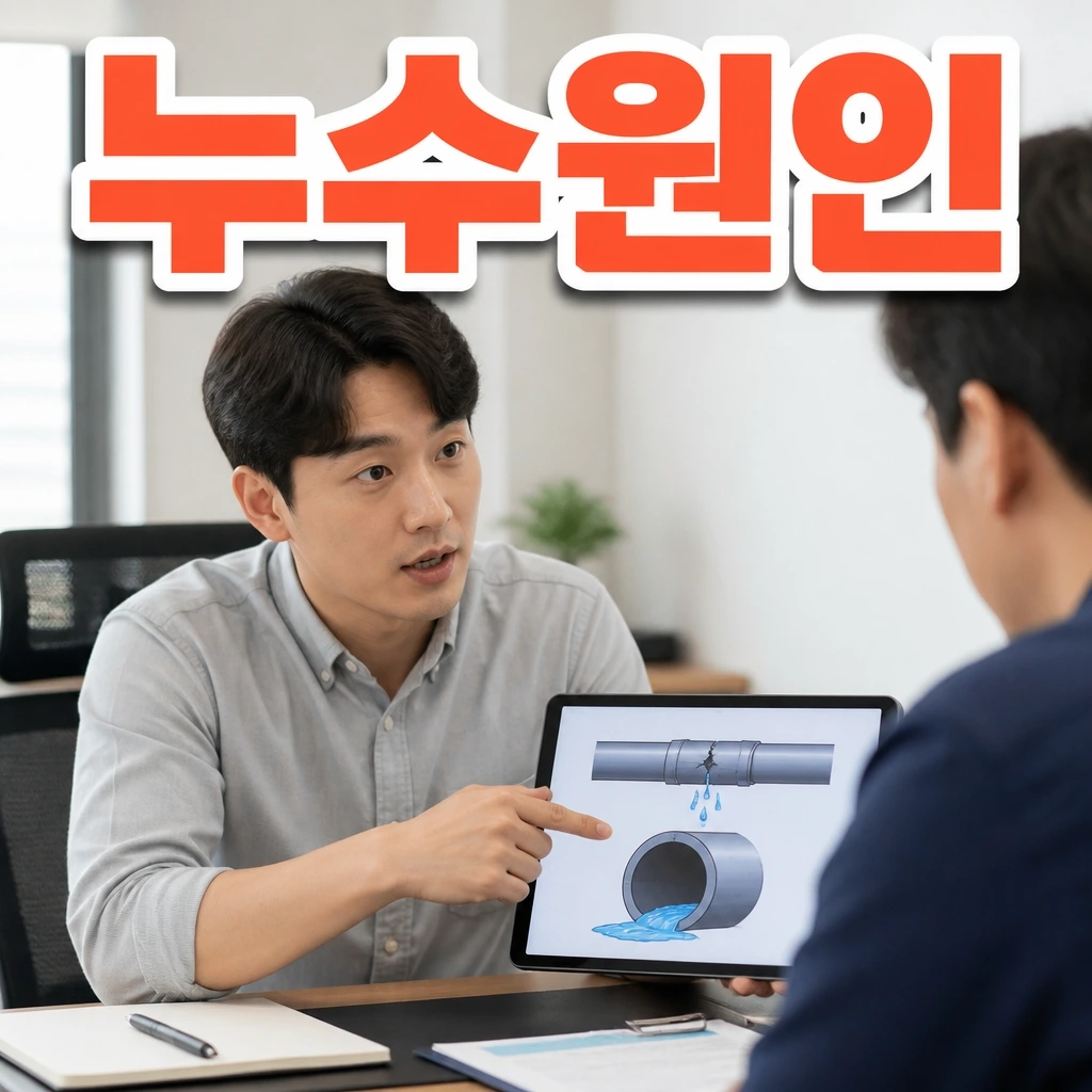 세종특별자치시 집수리비교사이트 - 누수원인 관련 상담 안내 이미지