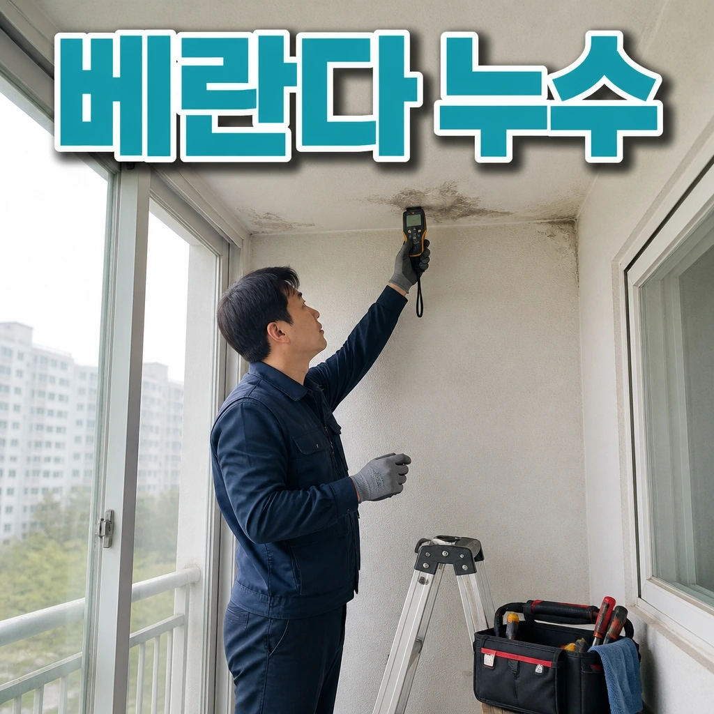 대전광역시 집수리비교사이트 - 베란다누수 관련 상담 안내 이미지